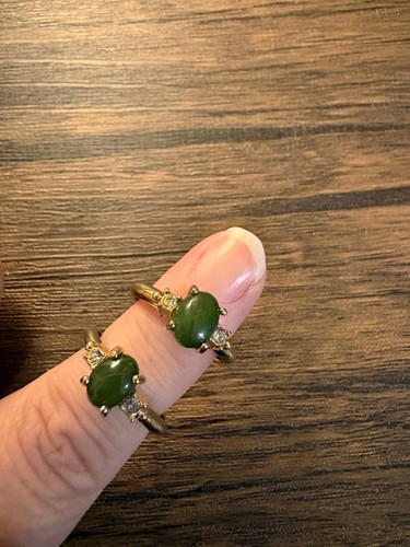 Gold tone cocktail ring - ring, with