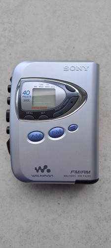 Sony walkman fx290 radio - walkman, wm-fx290