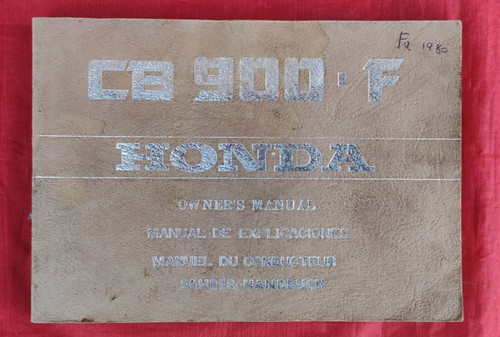 Honda 900 sc01 - cb, f