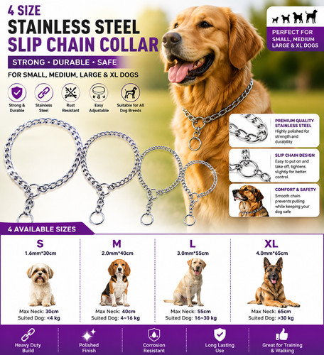 Heavy duty pet dog choke - pet,