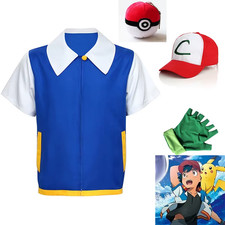 Ash Ketchum Cosplay Costume