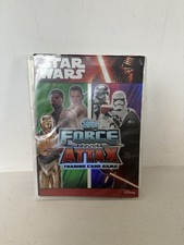 Topps Force Attax Star Wars Binder + Lots Of Cards - Pull Out Front Back Covers