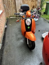 Electric Battery Bike Starts Runs Project Barn Find Spare Repair Moped Scooter