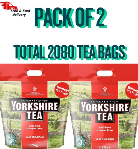 Yorkshire tea bags pack - yorkshire,