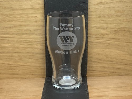 Personalised pint glass - personalised, any
