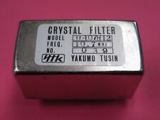 8 Pole Crystal Filter 10.7MHz 12k bw 1k Imp. YF107H12   GP04