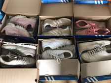 Job lot collection Adidas Reebok Fila Stan Smith. Perfect stock for vintage shop