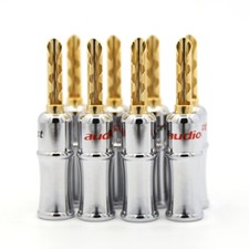 4pcs Gold Plated Screw Lock