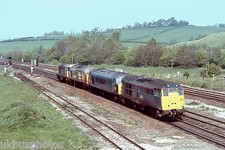 British Rail Class 20 20188/37512/45150/31445 Clay Cross Rail Photo