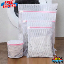 Laundry Mesh Bags Zip Wash Net