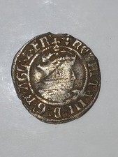 Henry V111 Silver Half  Groat  Archbishop Warham Canterbury