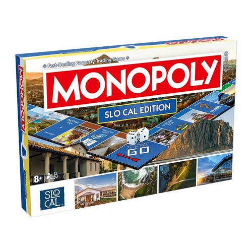 Monopoly slo cal board - cal,