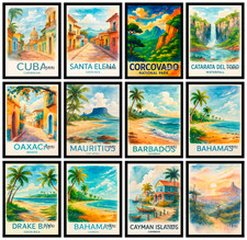 Vintage Iconic Cities Around
