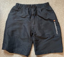 Muddyfox Cycling Shorts Mens Medium Black Above Knee Lightweight Mountain Bike