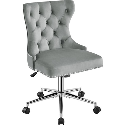 Velvet upholstered home office - velvet,