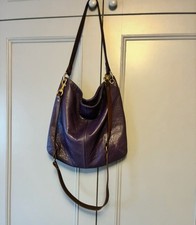 Mimi Berry Purple Leather