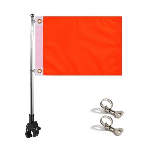 Orange boat flag - flag, for
