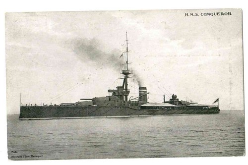 Hms conqueror royal navy - hms,