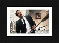 8X6 Mount JOHN CLEESE Autograph Signed PHOTO Ready To Frame FAWLTY TOWERS BASIL