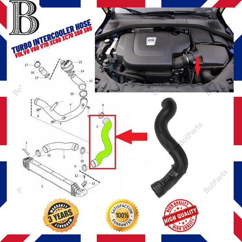 Turbo intercooler hose - turbo,