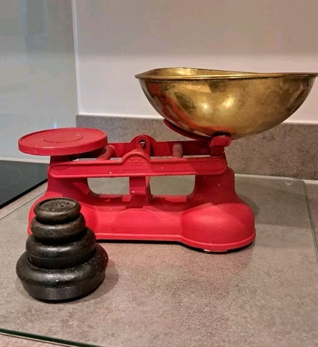 Antique libra cast iron - cast,
