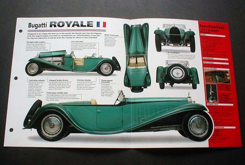 1931 bugatti royale roadster - bugatti,