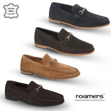 Mens roamers loafers moccasin - roamers,