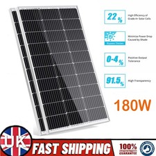 180W Watt Solar Panel 12Volt