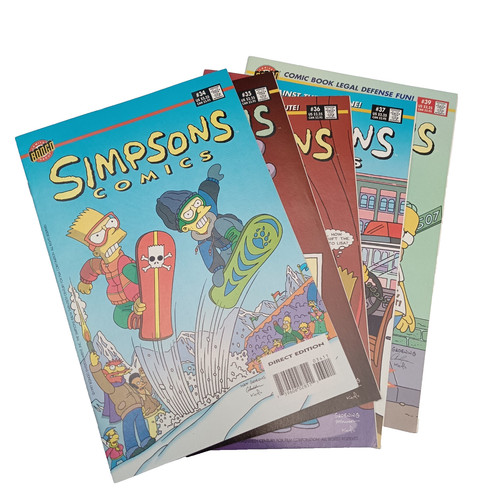 Simpsons comics bundle - comics,
