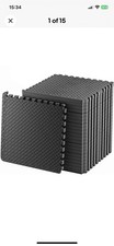 New 60 x 60 INTERLOCKING EVA SOFT FOAM MATS TILES GYM PLAY WORKSHOP FLOOR MAT 