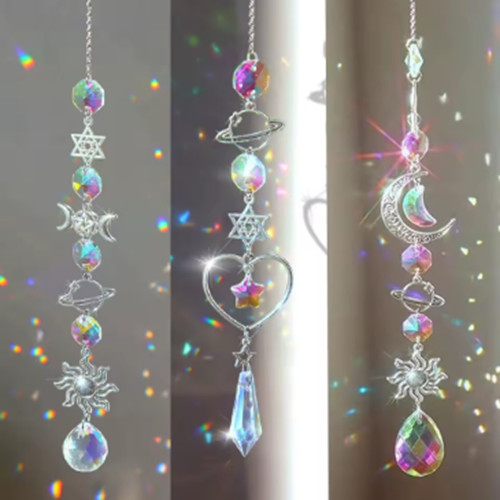 Crystal suncatcher rainbow - crystal,