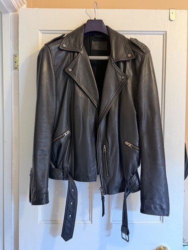 Allsaints leather biker - allsaints,