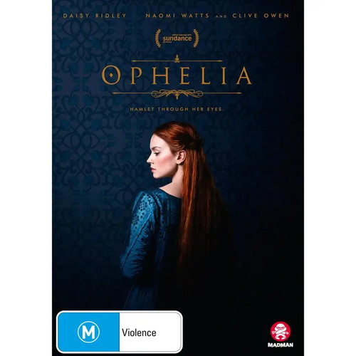 Ophelia dvd daisy ridley - ophelia, |