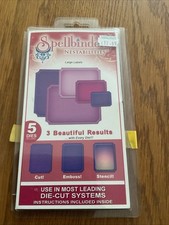 Spellbinders Nestabilities Large Labels Die Cutter Set Of 5 Dies S4-168