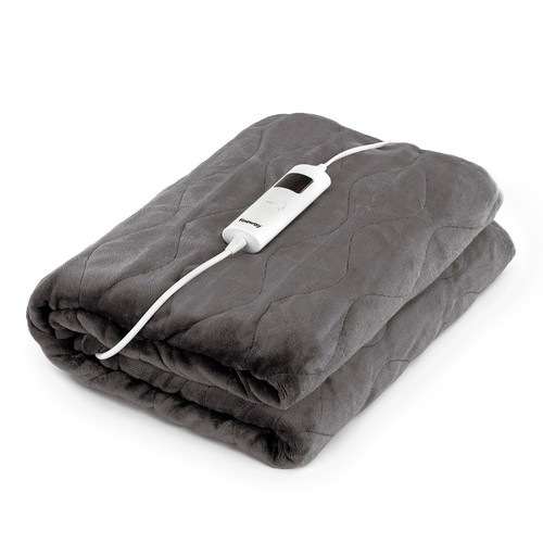 Electric heated throw blanket - heated,