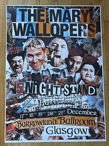The mary wallopers concert - wallopers,