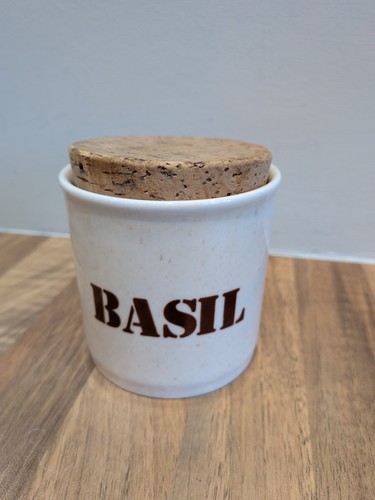 Vintage kilncraft basil - vintage, herb