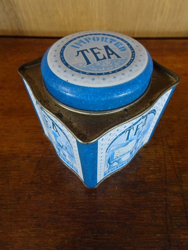 Vintage indian elephant tin - vintage,