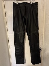 Men’s Triumph black leather