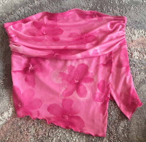 Shein teen pink floral mesh - shein,