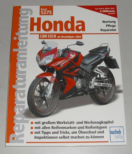 Repair manual honda cbr 125 - repair,