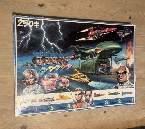 Thunderbirds 250 piece - thunderbirds,