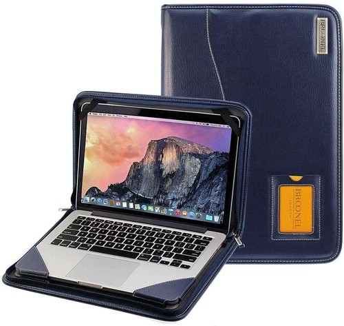 Broonel blue leather - blue,