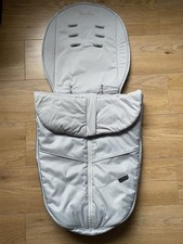 Silver Cross Pioneer / Wayfarer Footmuff - Platinum