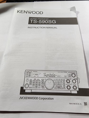 Kenwood 590sg operator - ts-590sg,