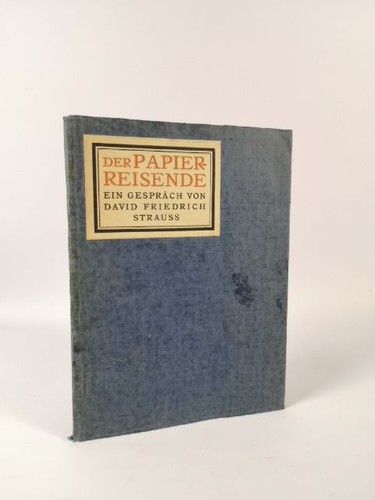 Der papier reisende strauss - der, papier-reisende