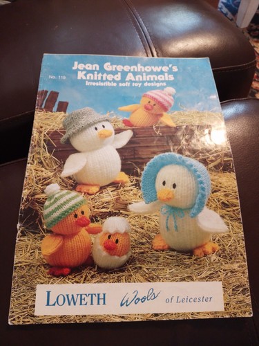 Knitted animals jean - animals,