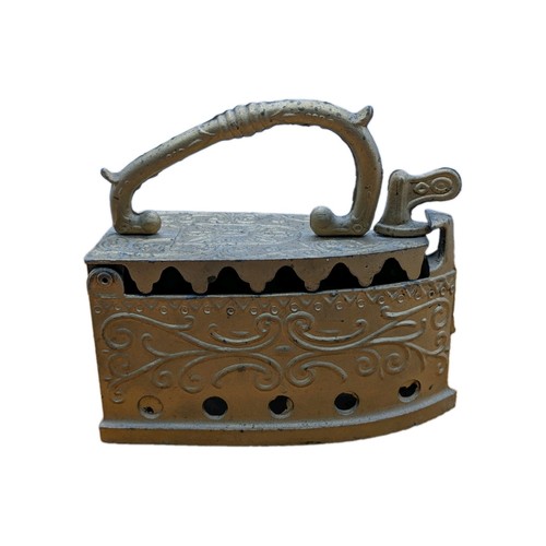 Antique victorian brass - brass, coal