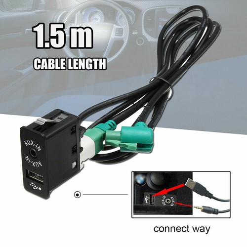 Aux usb car socket switch - aux,