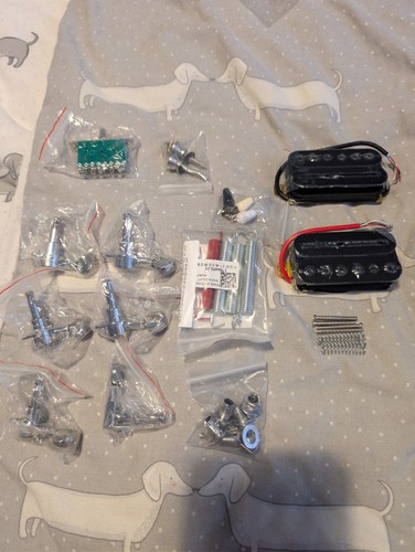 Electric guitar parts job lot - parts,